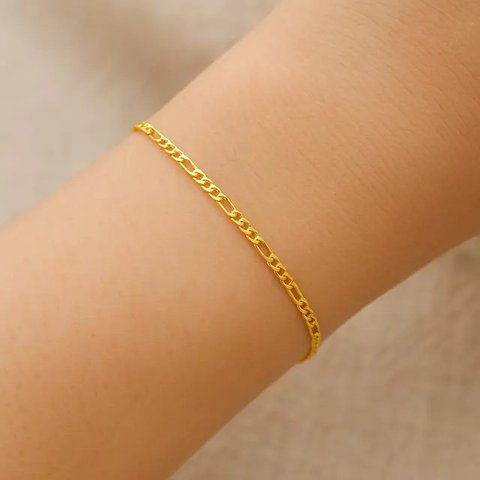 Model Gelang Emas 22K Murah dan Ringan untuk Pemakaian Harian/AI