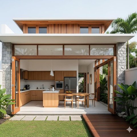 Rumah Minimalis Sederhana 7x9 yang Nyaman (ilustrasi AI)