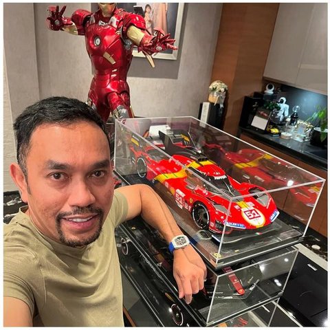 Wakil Ketua Komisi III DPR RI Ahmad Sahroni dalam acara HUT Keluarga Besar Wirawati Catur Panca Ke-49, yang digelar di Kementerian PPPA, Jakarta. (Foto: Istimewa).