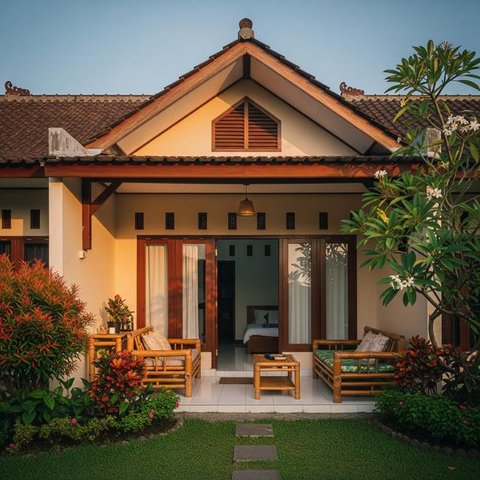 Rumah Sederhana 7x9 Meter. (Foto: Gemini AI)