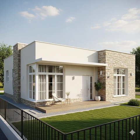 Inspirasi Rumah Minimalis Sederhana 7x12. (via Gemini)