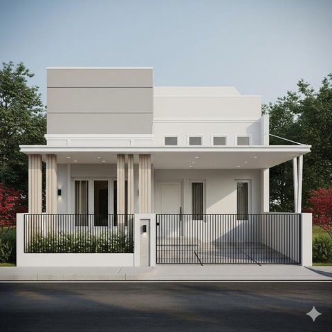 Inspirasi Rumah Minimalis Sederhana 7x12. (via Gemini)