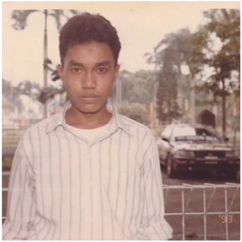 Potret masa muda Ahmad Sahroni. [IG: @ahmadsahroni88]