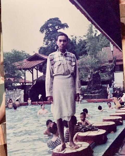 Potret masa muda Ahmad Sahroni. [IG: @ahmadsahroni88]