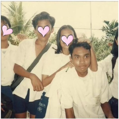 Potret masa muda Ahmad Sahroni. [IG: @ahmadsahroni88]