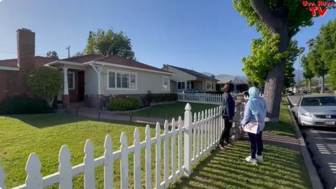 Potret rumah Cinta Kuya di Amerika. [YouTube: Uya Kuya TV]