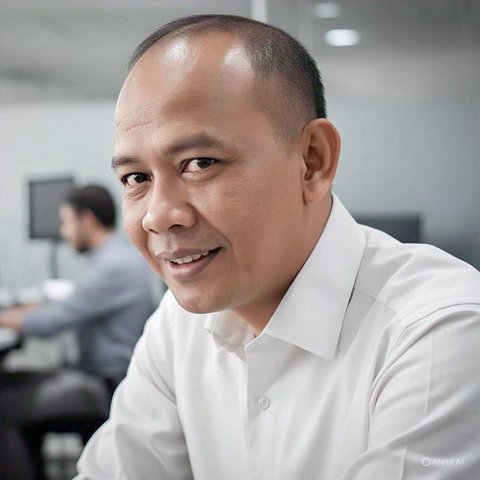 Model Rambut Cepak Pria. Foto: Meta AI