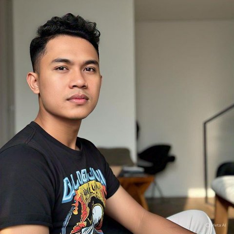 Model Rambut Cepak Pria. Foto: Meta AI