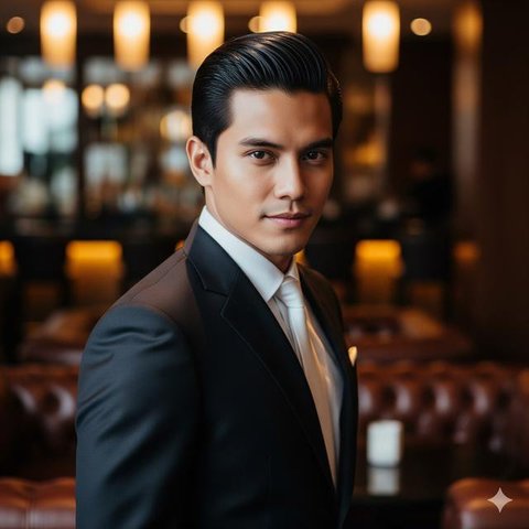 Model Rambut Cepak Pria. Foto: Meta AI