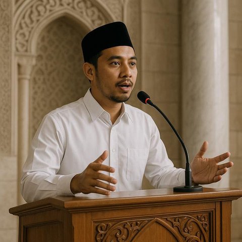 maulid nabi adalah Ilustrasi dibuat AI