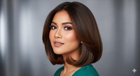 7 Model Rambut Ibu-Ibu 40-an yang Terlihat Lebih Muda dan Booming di 2025, Rahasia Tampil Menawan Setiap Hari (Foto: Gemini)