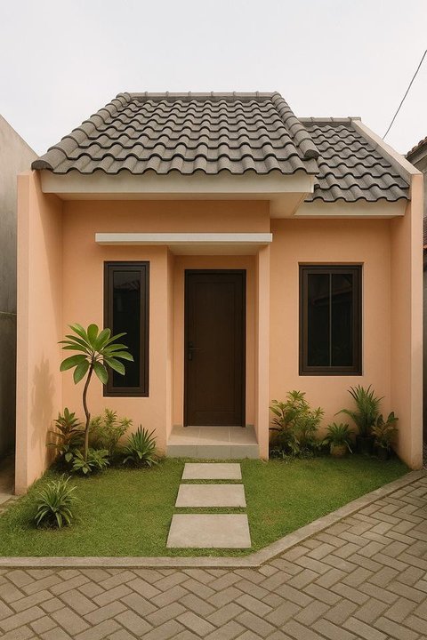 Desain Rumah Minimalis Rp50 Jutaan (Foto: ChatGPT)