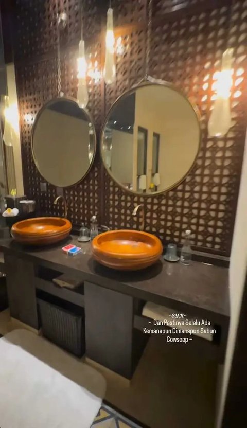 Resort Mewah Syahrini di Bali - Instagram @princessyahrini