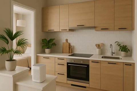Desain Dapur Dekat Kamar Tidur/AI
