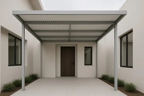 Model Kanopi Baja Ringan (created by AI)