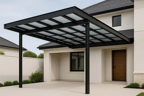 Model Kanopi Baja Ringan (created by AI)