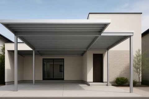 Model Kanopi Baja Ringan (created by AI)