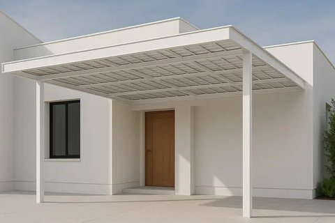 Model Kanopi Baja Ringan (created by AI)