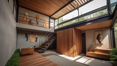 6 Desain Rumah Bagus Sederhana Islami di Perumahan Subsidi, Hunian yang Fungsional dan Indah (sumber:AI)