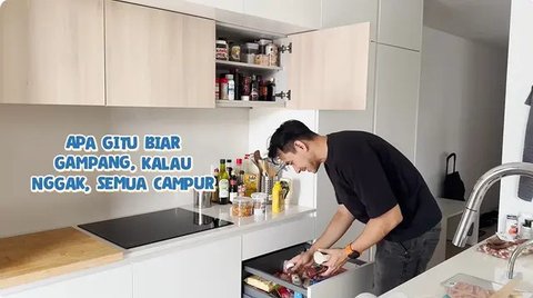 Potret sudut apartemen anak Darius Sinathrya di Portugal. [YouTube: The Sinathrya]