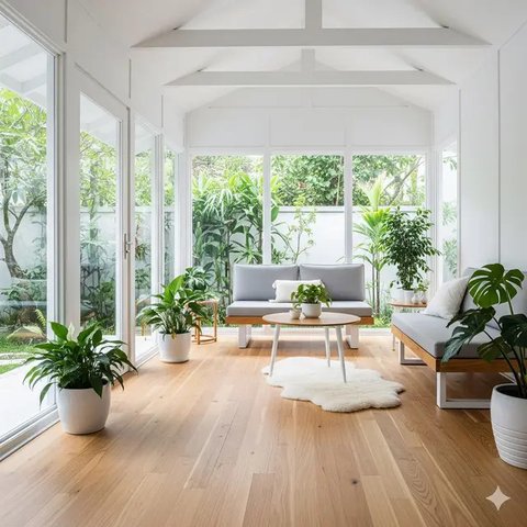 Desain Rumah Kecil Mewah 7x10 di Desa (Foto: ChatGPT)