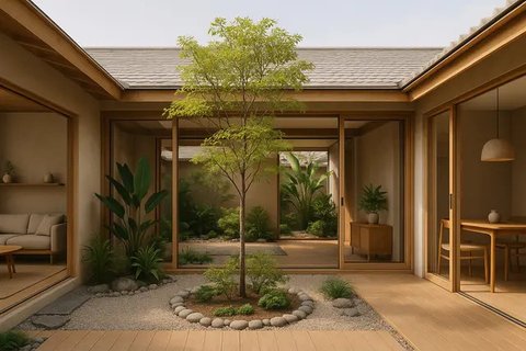 Desain Rumah Kecil Mewah 7x10 di Desa (Foto: ChatGPT)