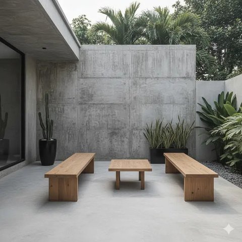 Model Teras Industrial yang Bikin Kekinian Model Viral 2025. Gemini