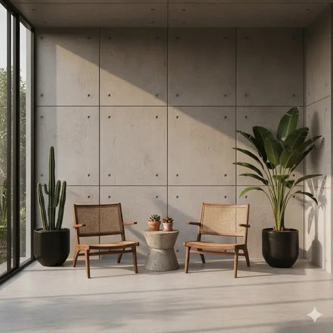 Model Teras Industrial yang Bikin Kekinian Model Viral 2025. Gemini