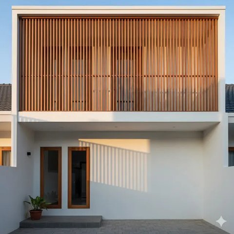 Model Rumah Minimalis 2025 Hemat Listrik (Ilustrasi AI/Gemini)
