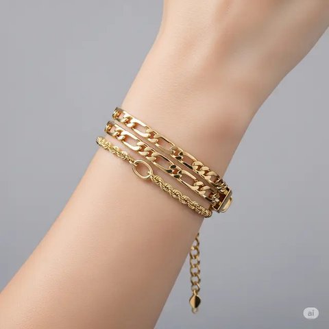 Model Gelang Emas 24 Karat 20 Gram untuk Tangan Gemuk (Meta AI)