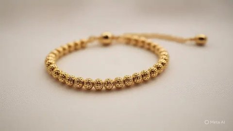 Gelang Emas Figaro Islami (Created by Meta AI)