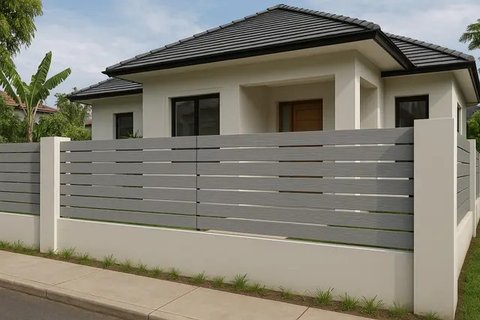 Model Pagar Tembok Tanpa Besi yang Lagi Hits