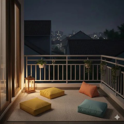 Ide Balkon Rumah Mungil (Gemini)