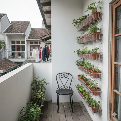 Ide Balkon Rumah Mungil (Gemini)