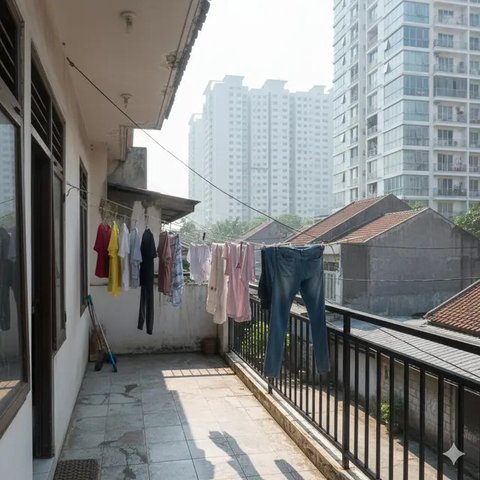 Ide Balkon Rumah Mungil (Gemini)