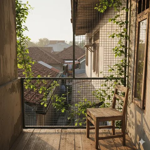 Ide Balkon Rumah Mungil (Gemini)