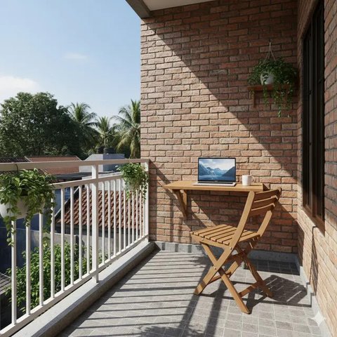 Ide Balkon Rumah Mungil (Gemini)