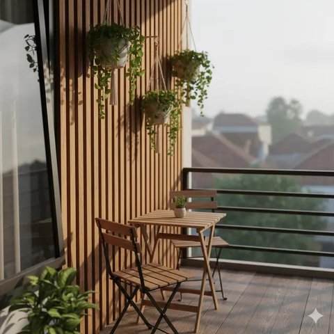 Ide Balkon Rumah Mungil (Gemini)