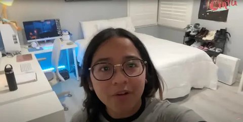 8 Potret Kamar Tidur Cinta Kuya di Amerika, Estetik dengan Nuansa Minimalis (sumber: YouTube Cinta Kuya)