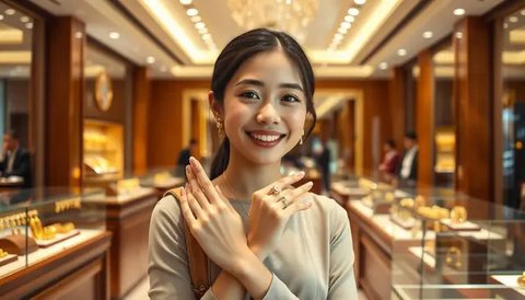 Model Cincin Lilit Emas 24 Karat yang Unik dan Stylish