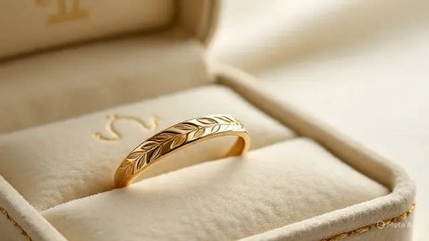 Model Cincin Lilit Emas 24 Karat yang Unik dan Stylish