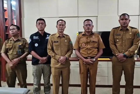 Wali Kota Prabumulih, Arian, di Inspektorat Kemendagri, Jakarta Pusat, Kamis (18/9/2025). (Foto: Liputan6.com/Winda Nelfira).