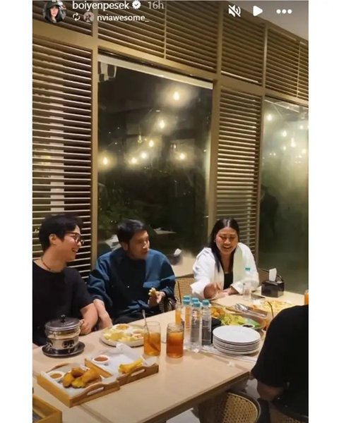 Momen kejutan ultah Andre Taulany ke-51. [IG: @dikta]