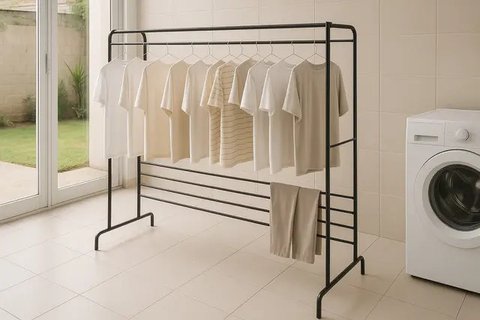 Model Jemuran Baju dari Besi Terbaru (created by AI)