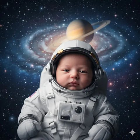 Prompt Gemini AI Viral Edit Foto Bayi Baru Lahir ala Fotografer Profesional (Gemini)