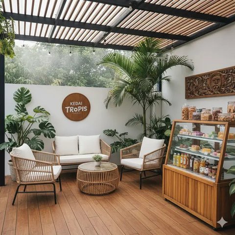 Desain Teras Rumah untuk Jualan yang Efektif Tarik Pelanggan. Gemini