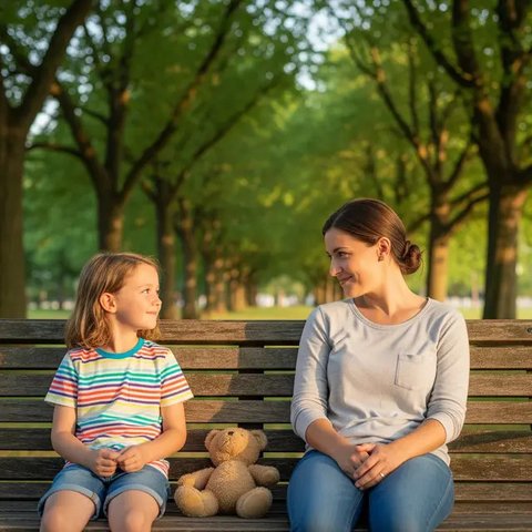 Prompt AI Edit Foto Gabungkan Masa Kecil dan Masa Kini (AI)