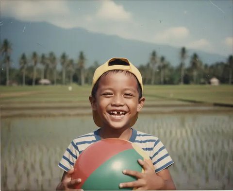 Foto Masa Kecil bareng Pacar