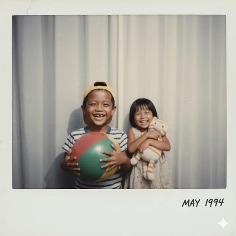 Foto Masa Kecil bareng Pacar