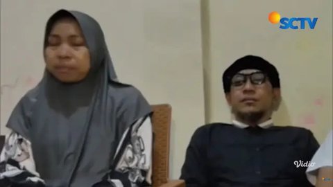 Mpok Banong dan Ajie Darmaji beri klarifikasi terkait perseteruan mereka pada Senin (22/9/2025). (dok. Hot Shot/SCTV)